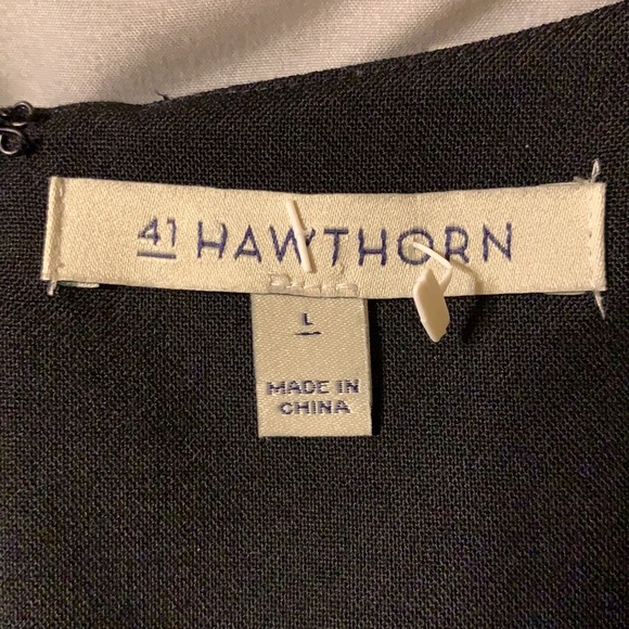 41 Hawthorne by StitchFix black v neck Large - Picture 6 of 8